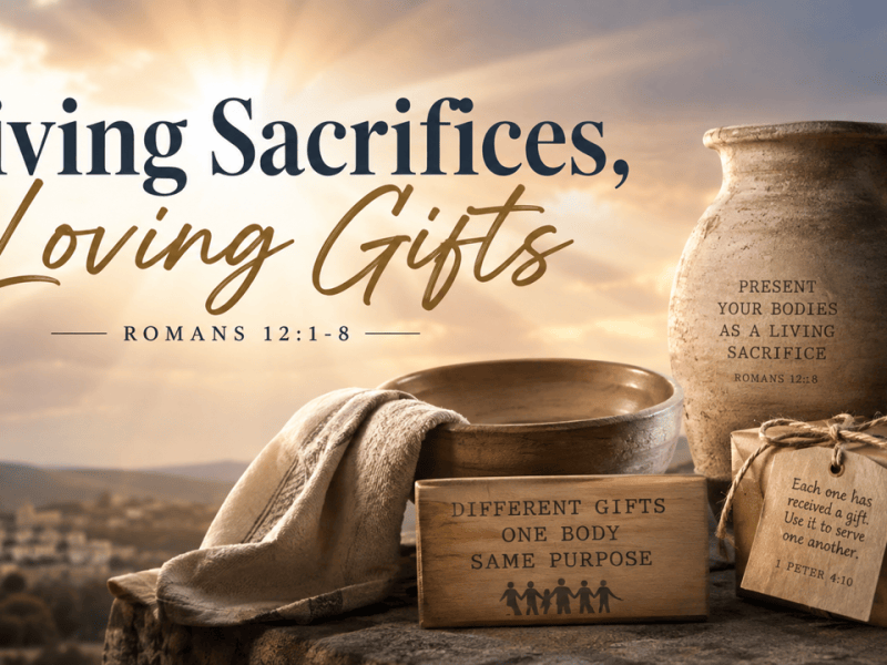 Living Sacrifices, Loving&nbsp;Gifts
